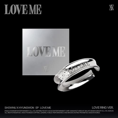 셔누X형원 (몬스타엑스) - EP [LOVE ME] (LOVE RING VER.한정반)