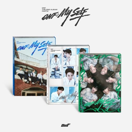 [세트/앨범3종] 온앤오프 (ONF) - 정규 2집 Part.2 [ONF:MY SELF] (PHOTOBOOK Ver.)