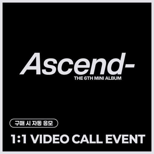 [6/1 1:1 VIDEO CALL EVENT] ZEROBASEONE - The 6th Mini Album [Ascend-]  11 ver. (랜덤)
