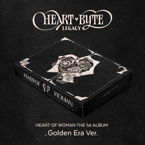 HEART OF WOMAN (하트오브우먼) - THE 1st ALBUM [Heart Byte : LEGACY] Golden Era Ver.