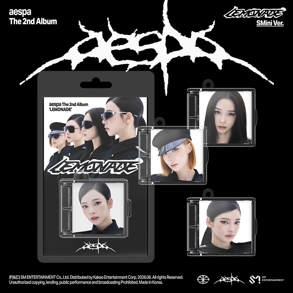 에스파 (aespa) - 정규2집 [LEMONADE] (SMini Ver.스마트앨범) (랜덤)