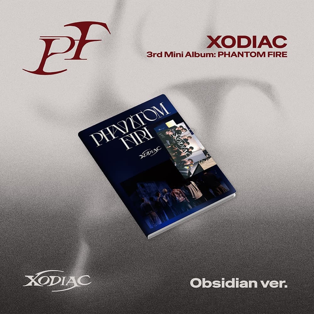 소디엑 (XODIAC) - 3rd Mini Album [PHANTOM FIRE] (Obsidian Ver.)
