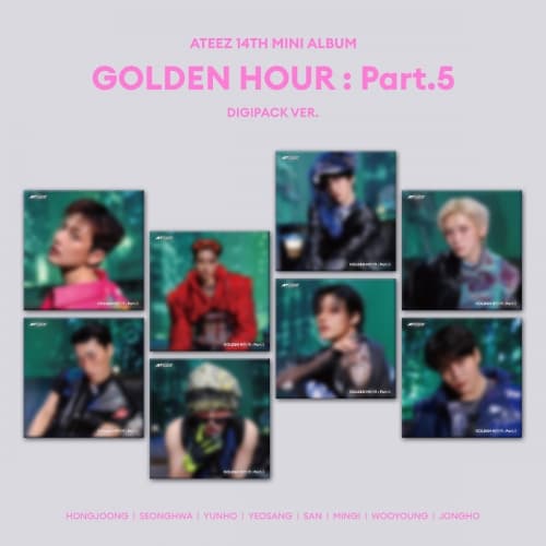 에이티즈 (ATEEZ) - GOLDEN HOUR : Part.5 (DIGIPACK VER.)