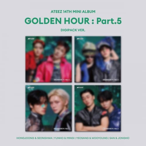 에이티즈 (ATEEZ) - GOLDEN HOUR : Part.5 (DIGIPACK UNIT VER.)