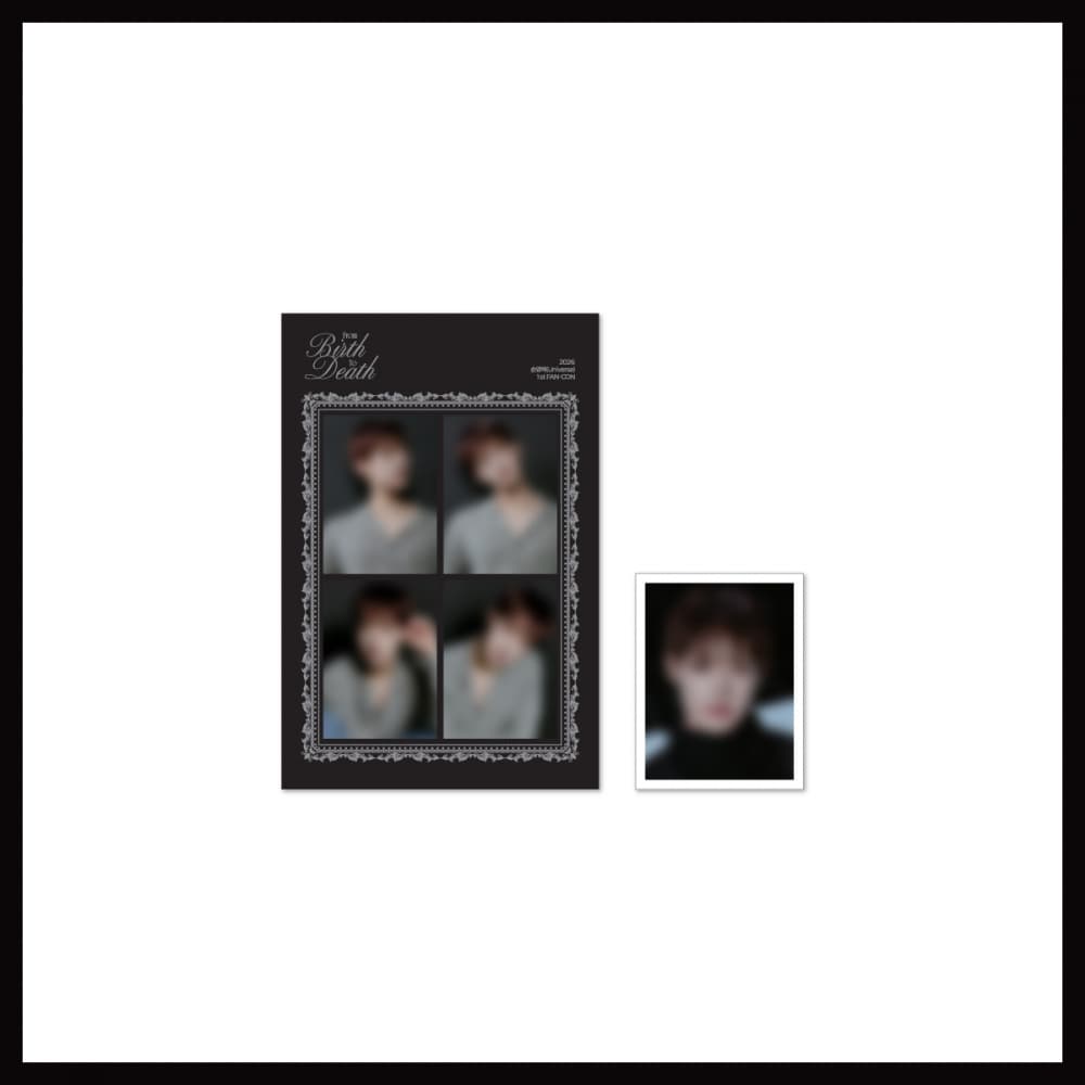 손영택(Universe)_02. 네컷 포토 & 증명사진 세트_2026 1st FAN-CON [From Birth to Death] MD