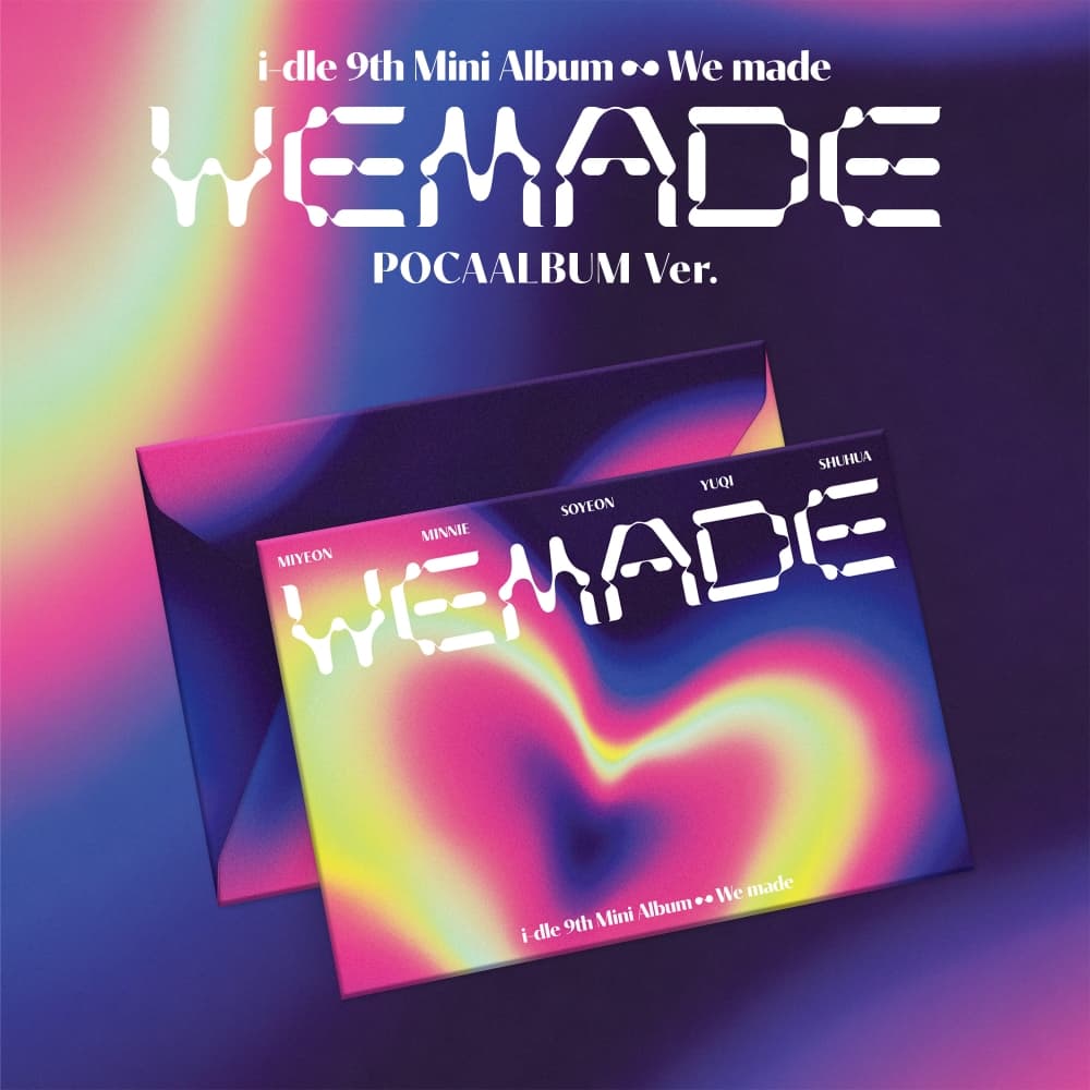 i-dle (아이들) –  미니 9집 [We made] (POCAALBUM Ver.)