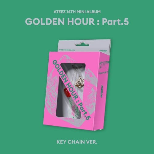 에이티즈 (ATEEZ) - GOLDEN HOUR : Part.5 (KEY CHAIN VER)