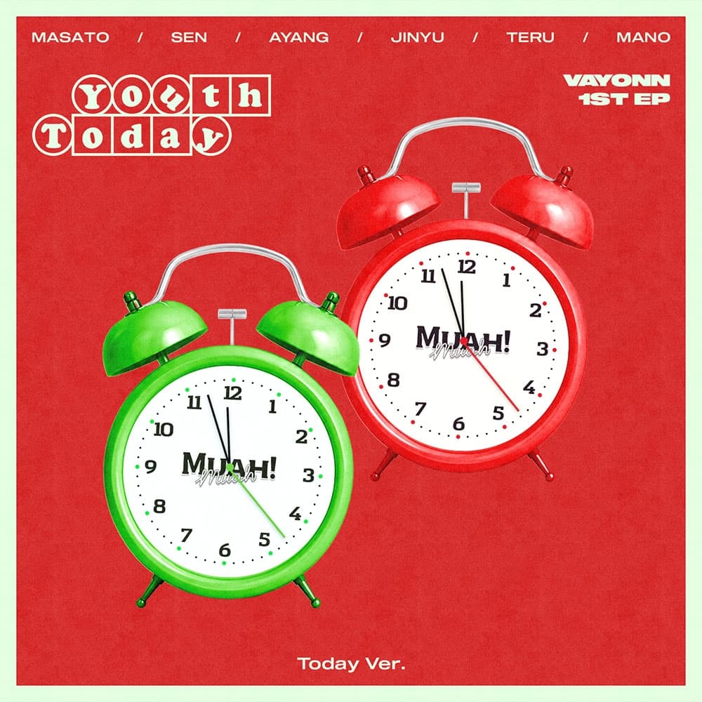 [세트/앨범2종] VAYONN (베이온) - 1ST EP 'Youth Today' (Today Ver.)