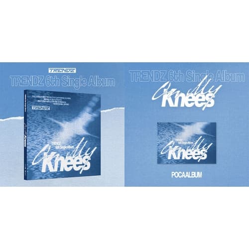 [세트/앨범2종] TRENDZ (트렌드지) - 6th Single Album [On My Knees]