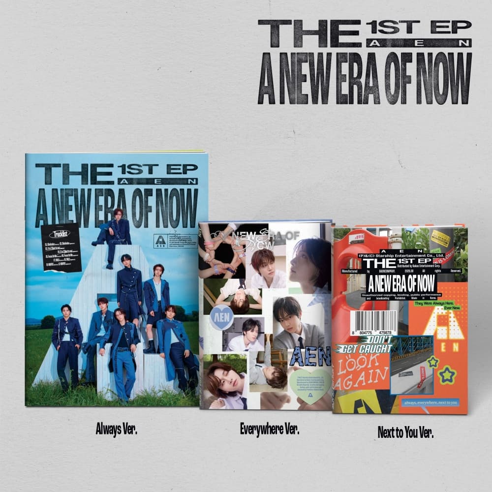 [세트/앨범3종] AEN (에이엔) - THE 1ST EP [A NEW ERA OF NOW]