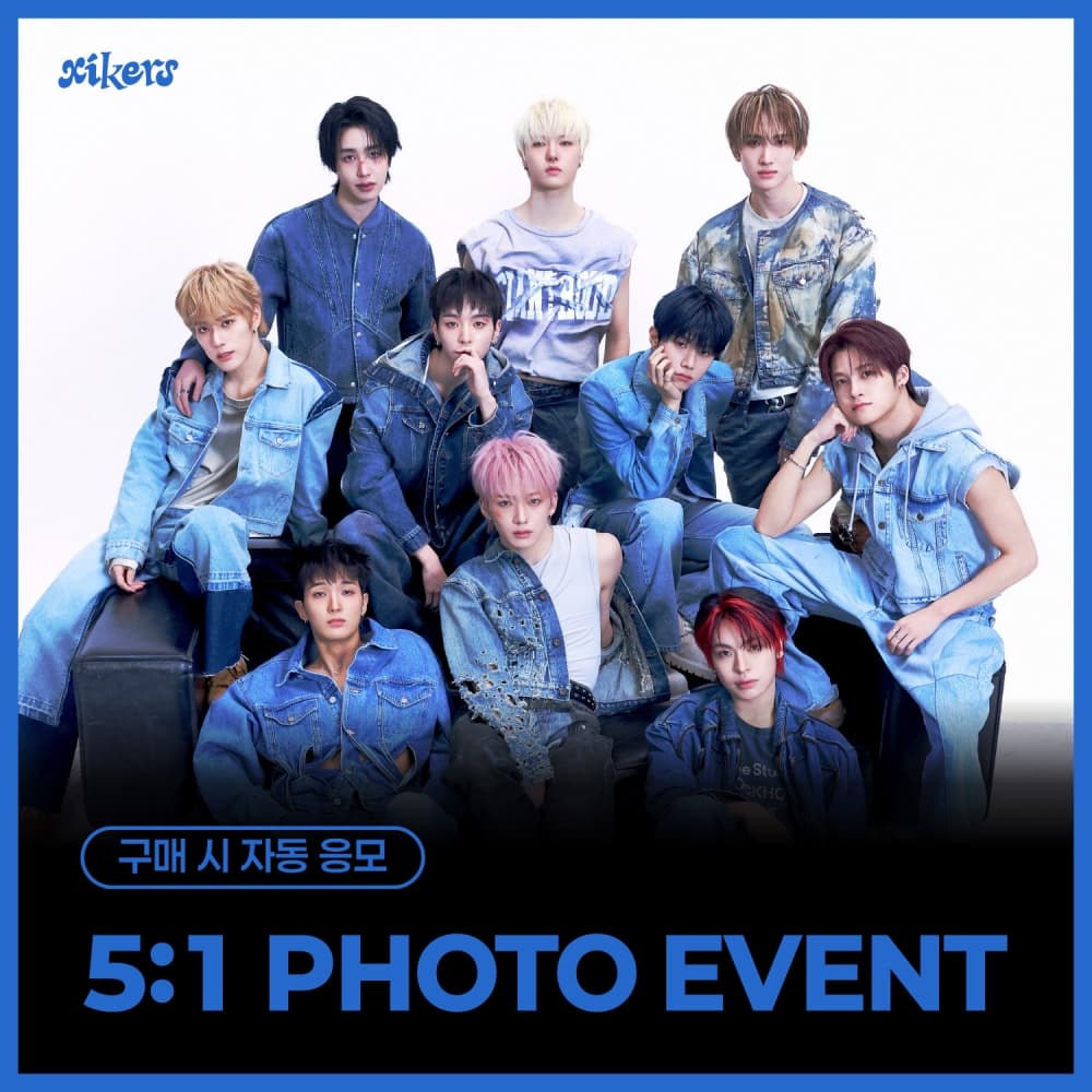[7/19 5:1 PHOTO EVENT] xikers(싸이커스) - 7TH MINI ALBUM [ROUTE ZERO : The  ORA] (Special ver.)