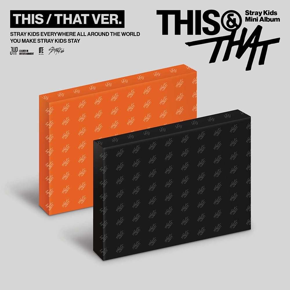[세트/앨범2종] 스트레이 키즈 (Stray Kids) - THIS & THAT (THIS VER., THAT VER.)