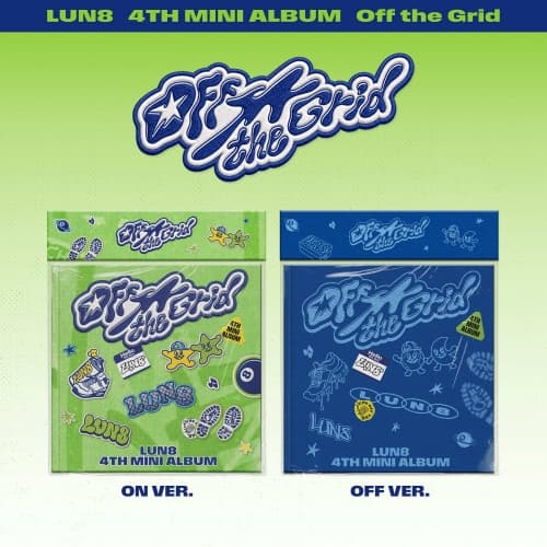 [세트/앨범2종] 루네이트 (LUN8) - 4TH MINI ALBUM [Off the Grid]