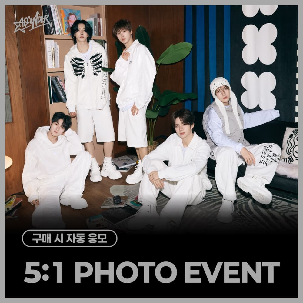 [7/29 5:1 PHOTO EVENT] ASCENDER - Ascend Together (BESIDE VER., BELONG VER., BELOVE VER.) (랜덤)