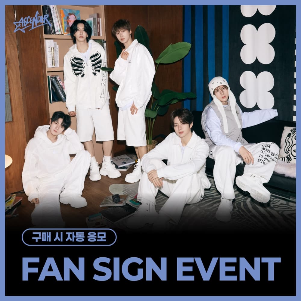 [7/29 FAN SIGN EVENT] ASCENDER - Ascend Together (BESIDE VER., BELONG VER., BELOVE VER.) (随机)