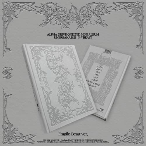 ALPHA DRIVE ONE (알파드라이브원) - 미니 2집 'UNBREAKABLE : 少年BEAST' (Fragile Beast Ver.)