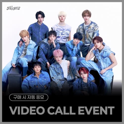 [8/16 VIDEO CALL EVENT] xikers(싸이커스) - 7TH MINI ALBUM [ROUTE ZERO : The  ORA] (Special ver.)