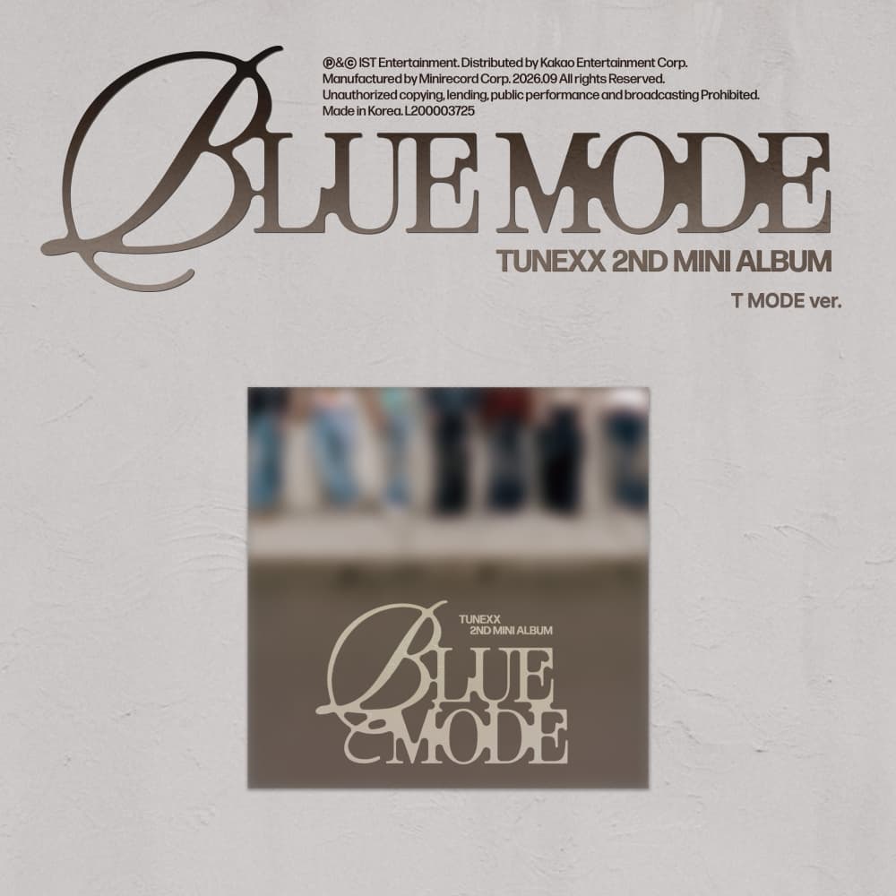 TUNEXX (튜넥스) - 미니 2집 [BLUE MODE] (T  MODE ver.)