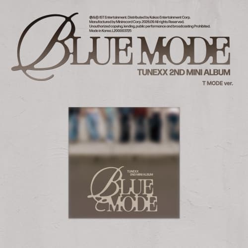 TUNEXX (튜넥스) - 미니 2집 [BLUE MODE] (T  MODE ver.)