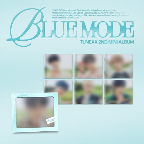 [세트/앨범7종] TUNEXX (튜넥스) - 미니 2집 [BLUE MODE] (INDIVIDUAL MODE ver.)