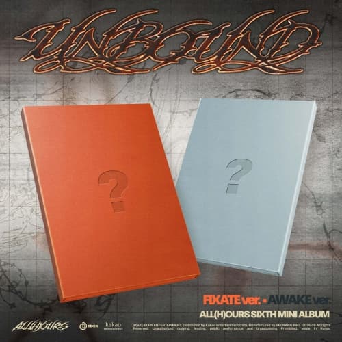 [세트/앨범2종] ALL(H)OURS(올아워즈) 미니 6집 [UNBOUND]
