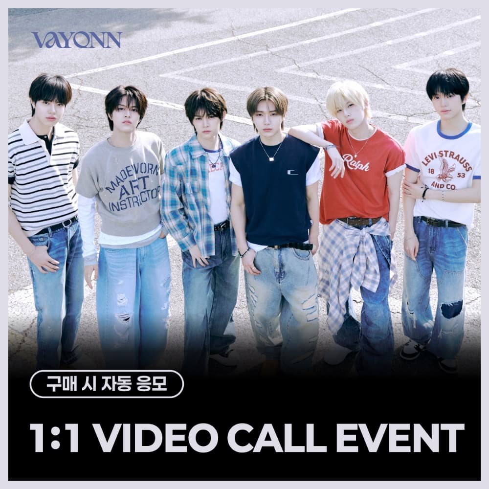 [9/5 1:1 VIDEO CALL EVENT] VAYONN  - 1ST EP 'Youth Today' (Youth Ver.)