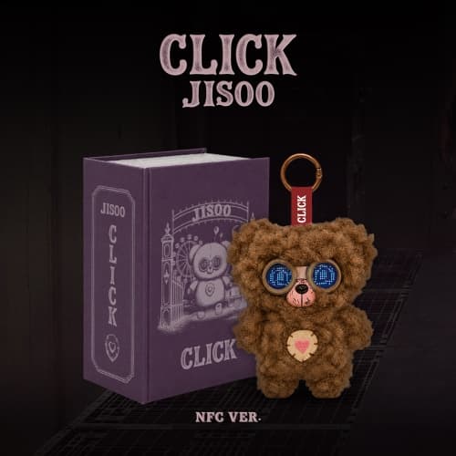 [변심반품불가] 지수 (JISOO) - Single Album [CLICK] CLICK BABY BEAR NFC VER.