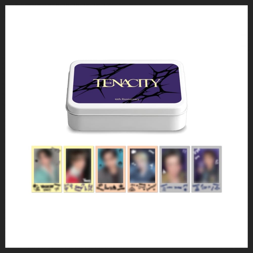SF9 (에스에프나인)_04. 틴케이스 & 폴라로이드 세트_10TH ANNIVERSARY POP-UP [TENACITY] MD