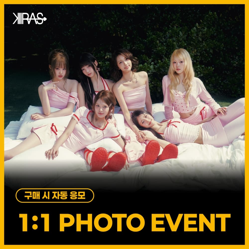 [9/12 1:1 PHOTO EVENT] KIIRAS (키라스) - 싱글 2집 [TA TA] (EVER Ver.)