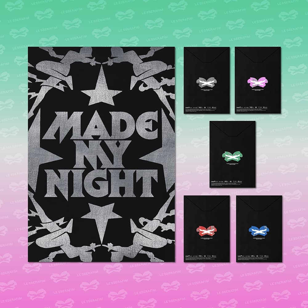 르세라핌 (LE SSERAFIM) - 2nd Single Album 'Made My Night' (COMPACT ver.)
