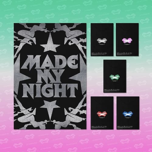 [세트/앨범 5종] 르세라핌 (LE SSERAFIM) - 2nd Single Album 'Made My Night' (COMPACT ver.)