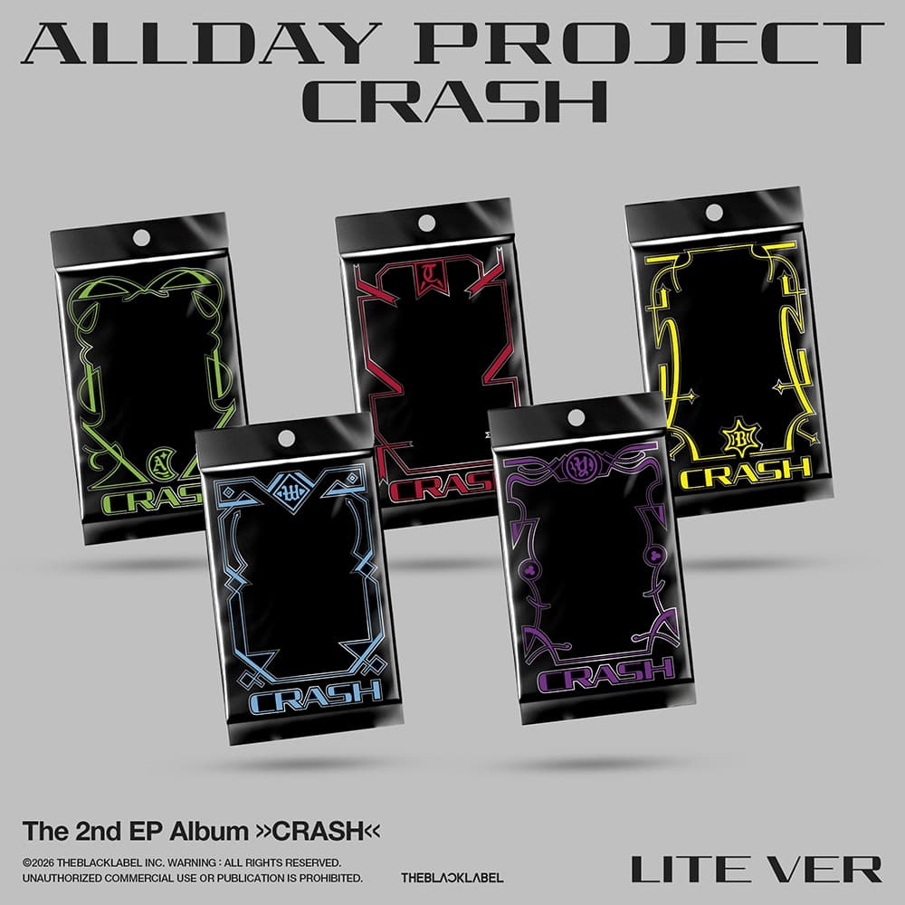 ALLDAY PROJECT - The 2nd EP Album 'CRASH' (LITE ver.) (랜덤)