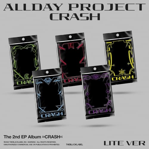 [세트/앨범5종] ALLDAY PROJECT - The 2nd EP Album 'CRASH' (LITE ver.)