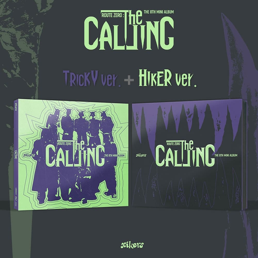 [세트/앨범2종] xikers(싸이커스) - 8TH MINI ALBUM [ROUTE ZERO : The CALLING]