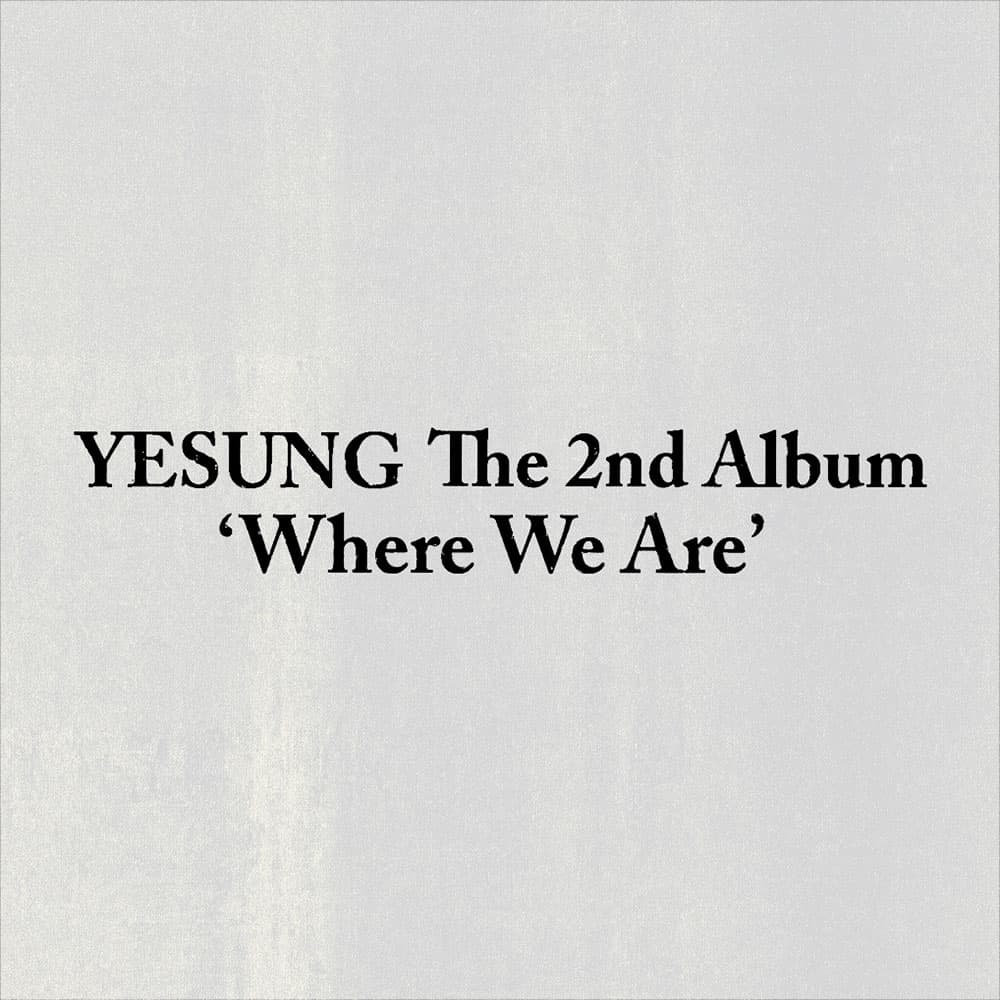 [세트/앨범3종] 예성 (YESUNG) - 정규 2집 [Where We Are] (Photobook Ver.)