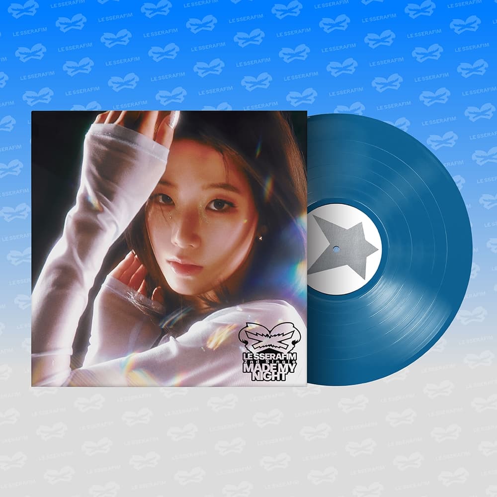 [변심반품불가] 르세라핌 (LE SSERAFIM) - 2nd Single Album 'Made My Night' Vinyl (SKY BLUE ver.)