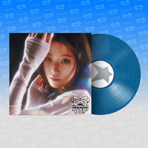 [변심반품불가] 르세라핌 (LE SSERAFIM) - 2nd Single Album 'Made My Night' Vinyl (SKY BLUE ver.)