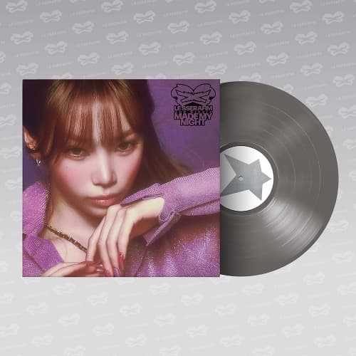 [변심반품불가] 르세라핌 (LE SSERAFIM) - 2nd Single Album 'Made My Night' Vinyl (CHIC SILVER ver.)
