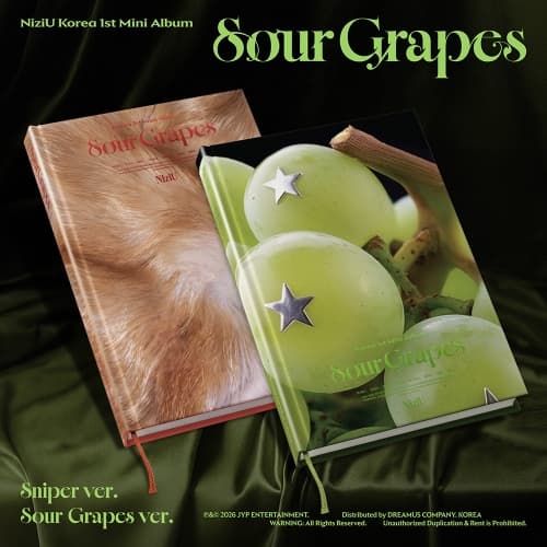 니쥬 (NiziU) - 미니 1집 Sour Grapes (Sniper Ver. / Sour Grapes Ver.)