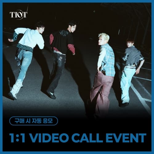 [10/2 1:1 VIDEO CALL EVENT] TIOT (티아이오티) - The 5th Mini Album [Time for Us] (랜덤)