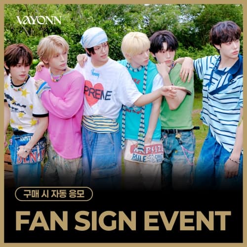 [10/16 FAN SIGN EVENT] VAYONN  - 1ST EP 'Youth Today' (Youth Ver.)