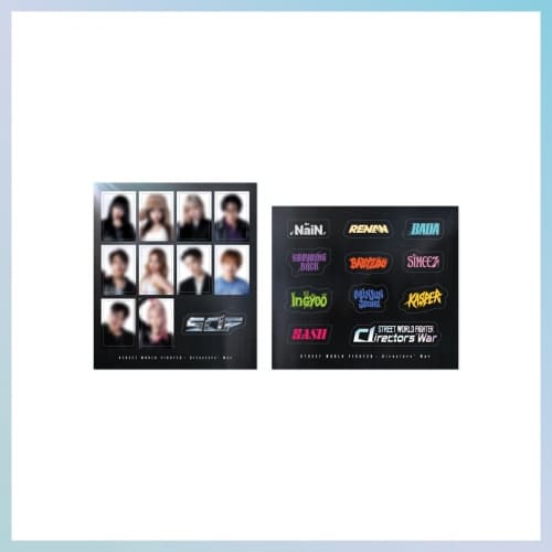 스트릿 월드 파이터 : 디렉터스 워_06. STICKER PACK_POP-UP [STREET WORLD FIGHTER : Directors' War] MD