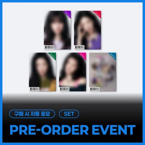 [PRE-ORDER EVENT] [SET] ILLIT - 5TH MINI ALBUM 'BREAK EVEN' (GLLIT ver.)