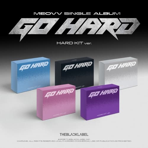 MEOVV (미야오) - Single Album [GO HARD] (HARD KIT ver.) (랜덤)
