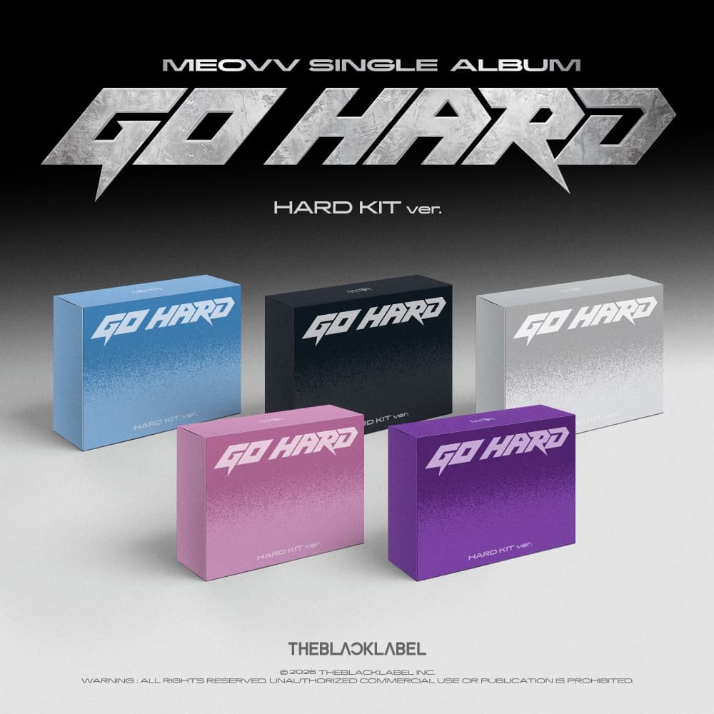 [세트/엘범5종] MEOVV (미야오) - Single Album [GO HARD] (HARD KIT ver.)