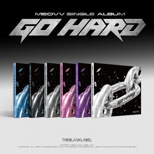 [세트/앨범6종] MEOVV (미야오) - Single Album [GO HARD]