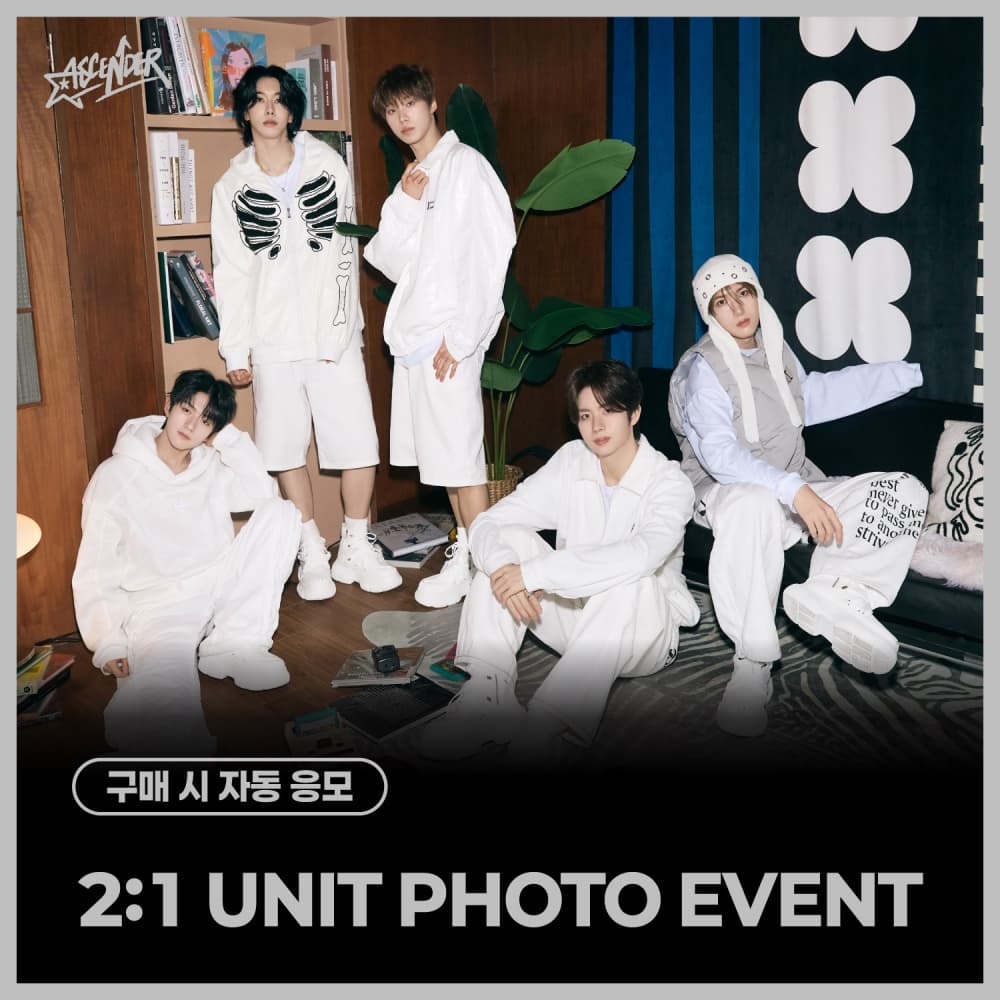 [10/20 2:1 UNIT PHOTO EVENT] 어센더 (ASCENDER) - Ascend Together (BESIDE VER., BELONG VER., BELOVE VER.) (랜덤)