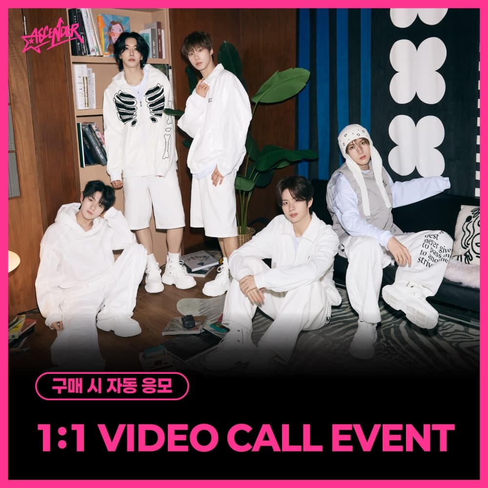 [10/20 1:1 VIDEO CALL EVENT] ASCENDER - Ascend Together (BESIDE VER., BELONG VER., BELOVE VER.) (随机)