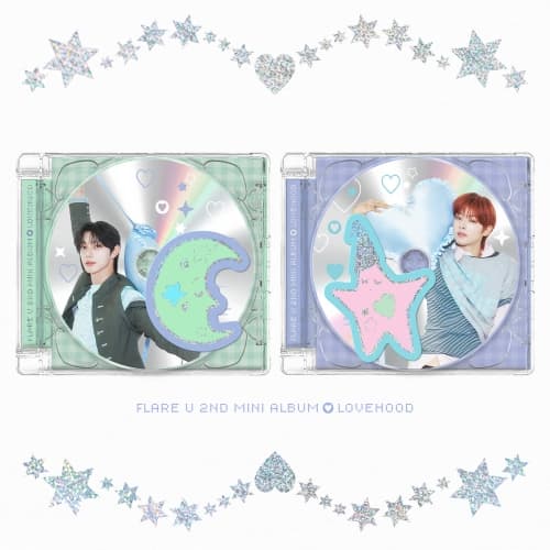 FLARE U (플레어 유) 2nd Mini Album [LOVEHOOD] (JEWEL CASE VER.) (랜덤)