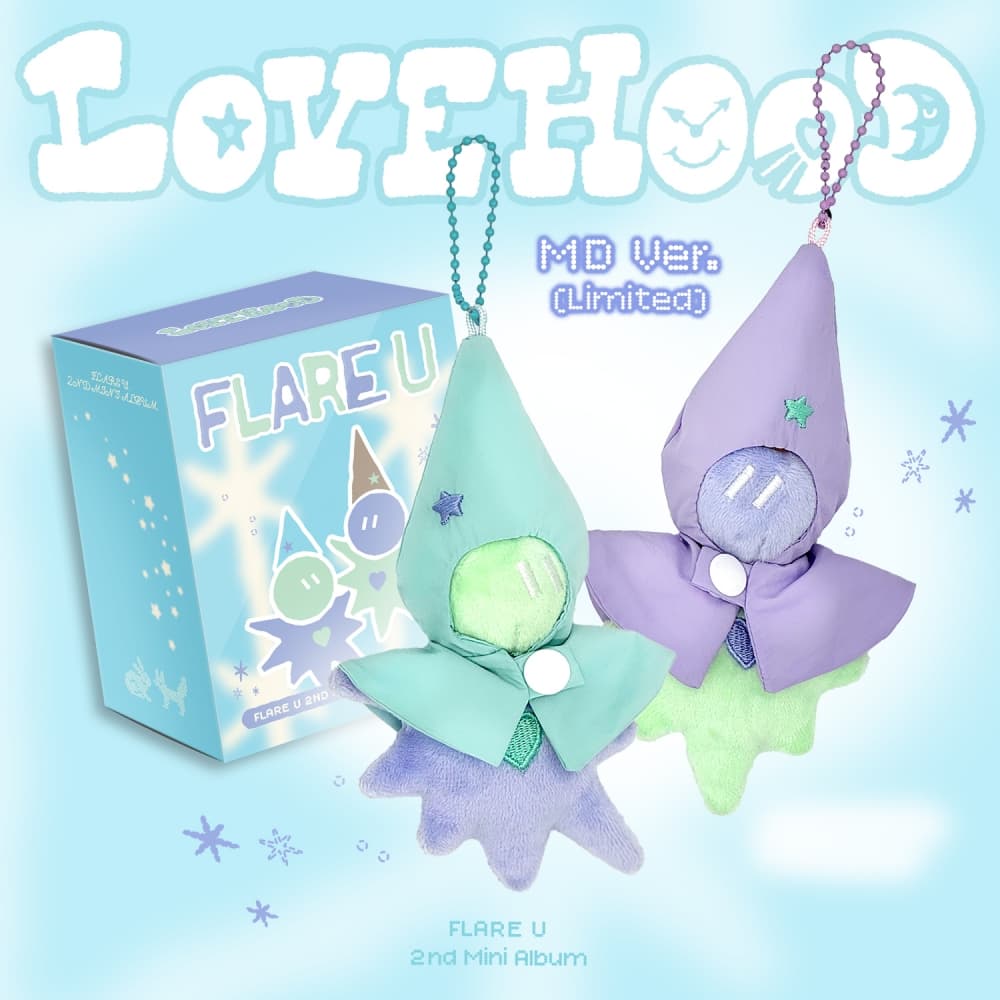 FLARE U (플레어 유) 2nd Mini Album [LOVEHOOD] (MD VER.) (LIMITED EDITION)
